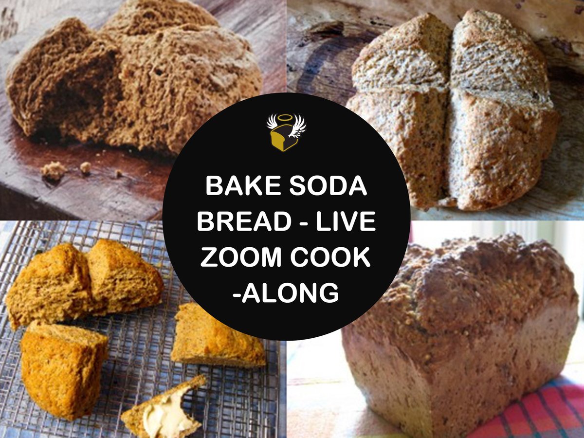 BreadAngels's tweet image. Join the @VirtuousBread Covid Cook Along!

On Sunday 22 March at 2pm let&apos;s bake Soda Bread! 

To prepare:
- Check recipe &amp;amp; assemble ingredients/equipment.
- Preheat oven.
- Prepare tray with non stick parchment

RECIPE: bit.ly/VB_IrishSodaBr…

Join here: impact-coaches.zoom.us/j/8464473175
