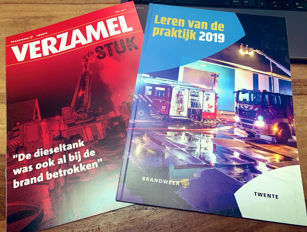 Ymkoattema's tweet photo. Jaarboek Leren van de Praktijk 2019 valt deze dagen bij collega’s van @BrandweerTwente @VRT_Twente op de deurmat. Speciale aandacht voor de #energietransitie 🔋 in #Twente. Ook digitaal te bekijken: https://t.co/JBZGOfLLSo https://t.co/kST7gcDIEX