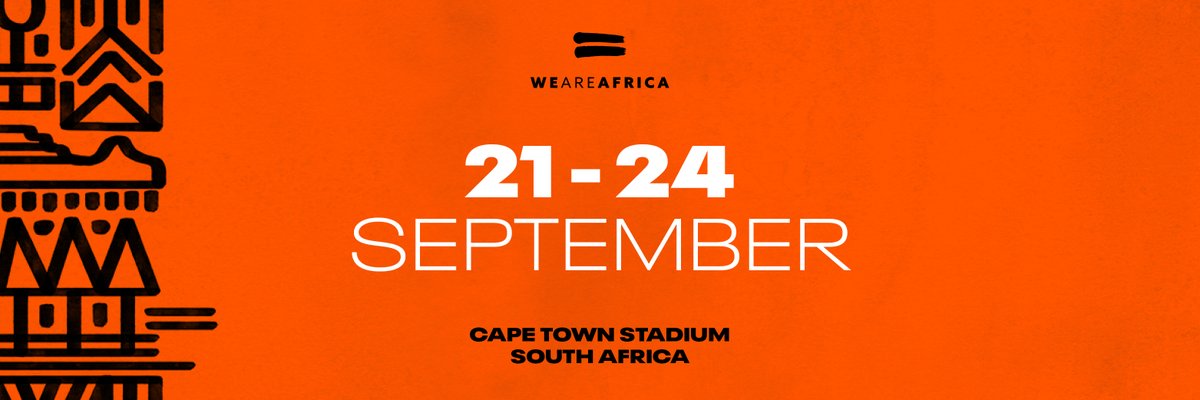 NEW DATES ANNOUNCED FOR 2020 
After consulting our partners we are able to confirm that our community will return to our usual home of Cape Town Stadium on 21-24 September 2020. Read our full statement here: bit.ly/2U5n1or 

#allinthistogether #NotOneStory