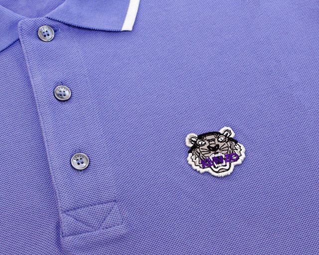 Adding some colour to your spring wardrobe with the Kenzo Tiger Crest K Fit Pique Polo in Lilac. Available online and in-store! #rouletteclothing #kenzo #poloshirt #menswear #mensfashion #fashion #ss20