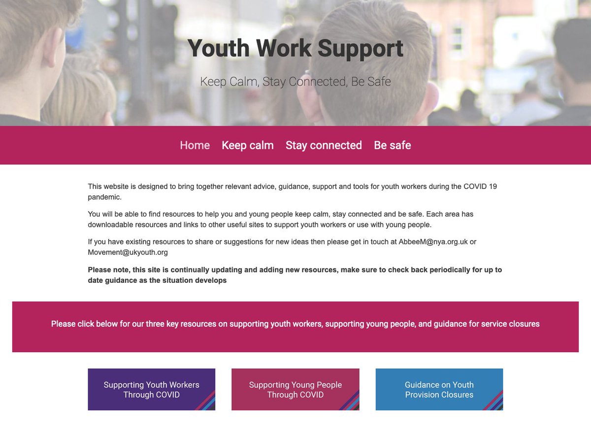 YESSlough's tweet photo. A message from @UKYouth and @natyouthagency. The new website https://t.co/UFJGWrajI2 is up and running to aid Youth Workers and those working with Young People. @AikSaath @ResourceProds @SWIPESLOUGH @Beat_Routes   #YouthWorkSupport #BackYouth #COVID19 #Youth #YoungPeople https://t.co/PpbcN0n2o3