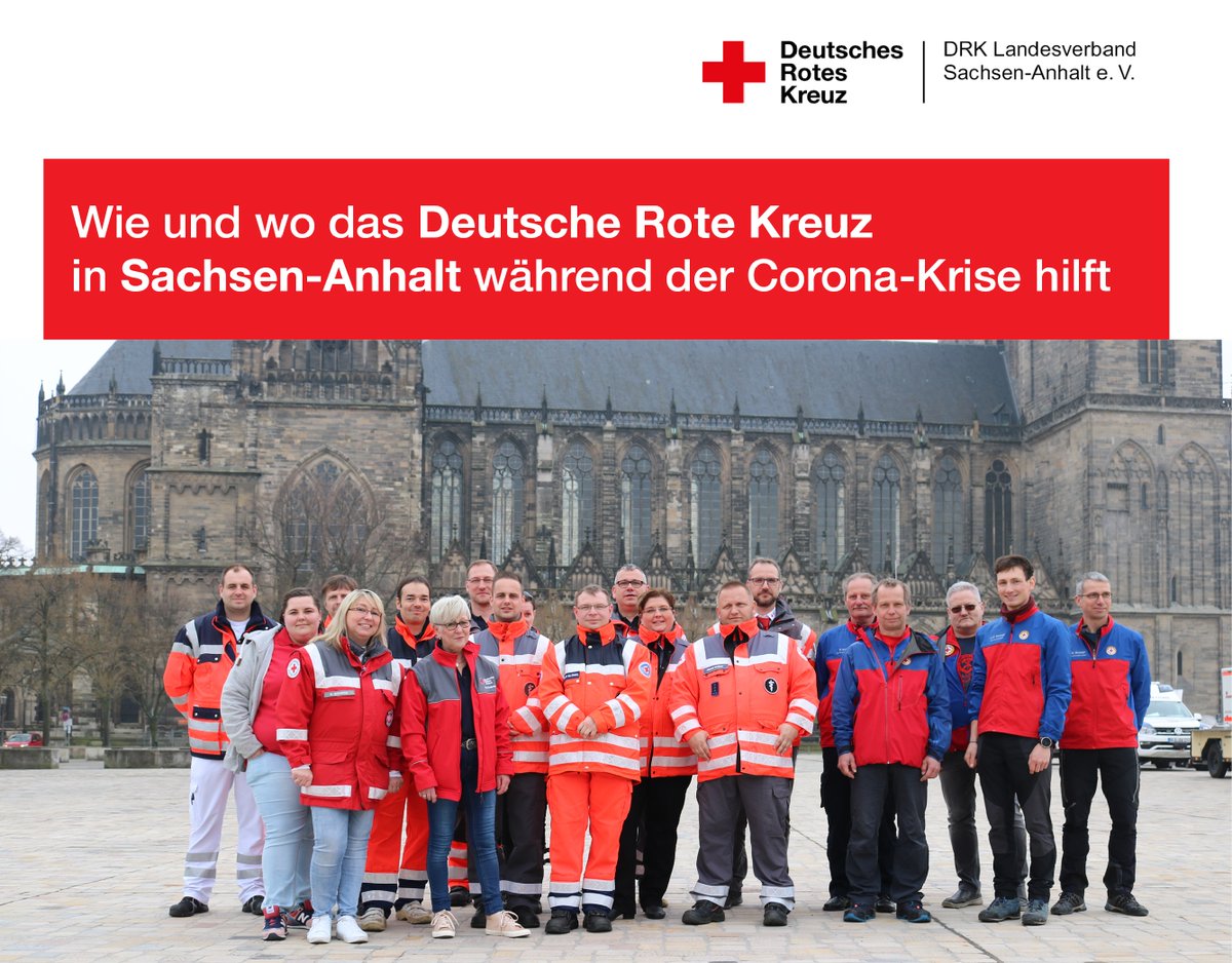 Das #DRK hilft in #SachsenAnhalt an verschiedenen Orten mit unterschiedlichen Aktionen. Ein großer Dank geht an das Engagement der vielen Rotkreuzler vor Ort. Einen ausführlichen Überblick über die Hilfsangebote gibt es hier: sachsen-anhalt.drk.de/aktuell/presse… #füreinander