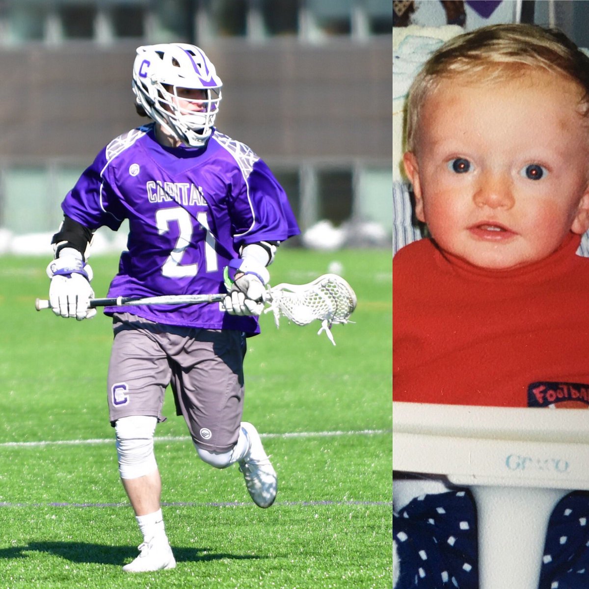 capmlax's tweet photo. That graham cracker connoisseur grew up to be Senior Middie Adam Rieger! 

#caplax 
#capfam
#TBT https://t.co/9JTk4VURla