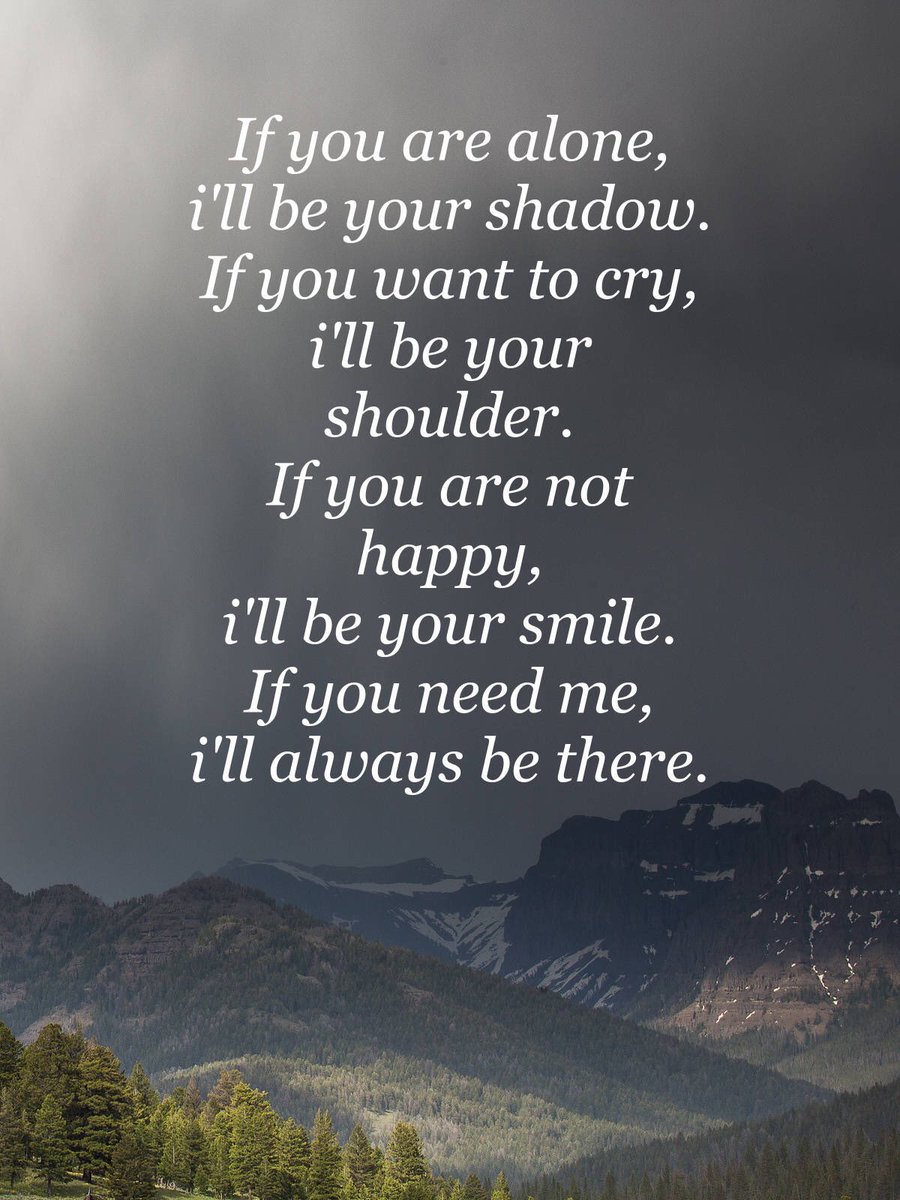 Enough said on this one. I will always be there for him, no matter what. I will be there until we ever meet in person, and then I’ll be there all the same when after we meet in person.