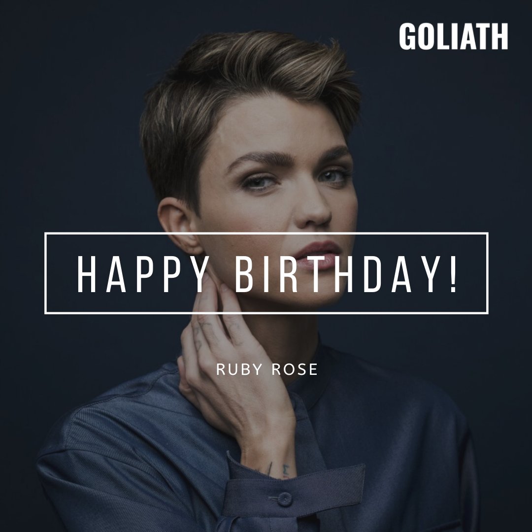 Happy 34th birthday to Ruby Rose, best known for The Meg, Orange Is the New Black, Batwoman, and John Wick 2. 