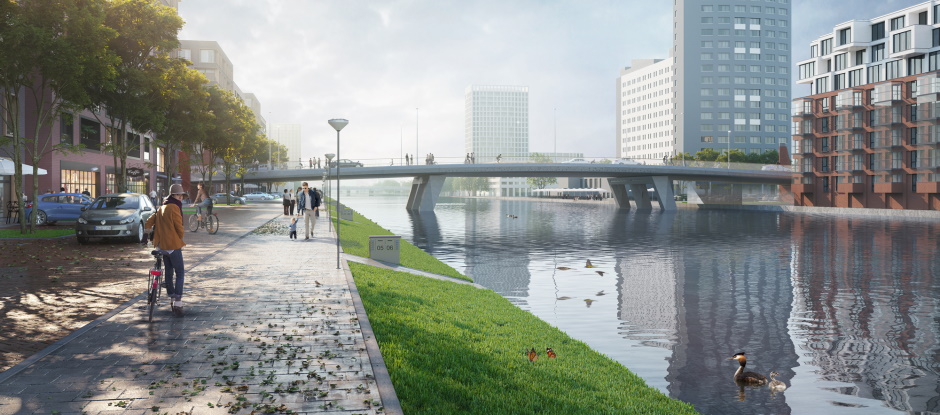 VenhoevenCS + SMARTLAND zijn geselecteerd om de nieuwe natuurinclusieve brug over de Duivendrechtsevaart te ontwerpen. Deze brug wordt de entree naar het nieuwe stadsdeel Amstelkwartier. <a href="/VenhoevenCS/">VenhoevenCS</a>  <a href="/Smartland_AMS/">SMARTLAND landscape architects</a>