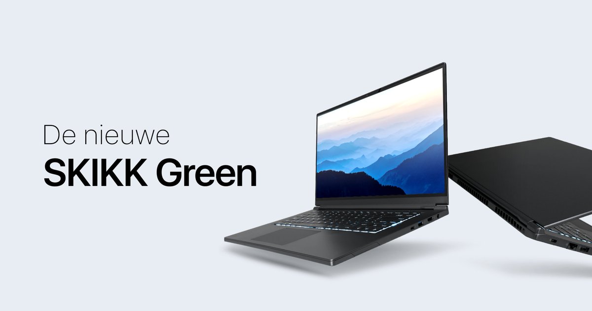 De buiten­gewoon dunne en lichte SKIKK Green is nu krachtiger dan ooit. Hij heeft een schitterend helder display, een nieuw ontworpen Keyboard, een veel snellere processor, snellere graphics en twee keer zoveel opslag­capaciteit. 

skikk.eu/green
#computer #laptop #skikk