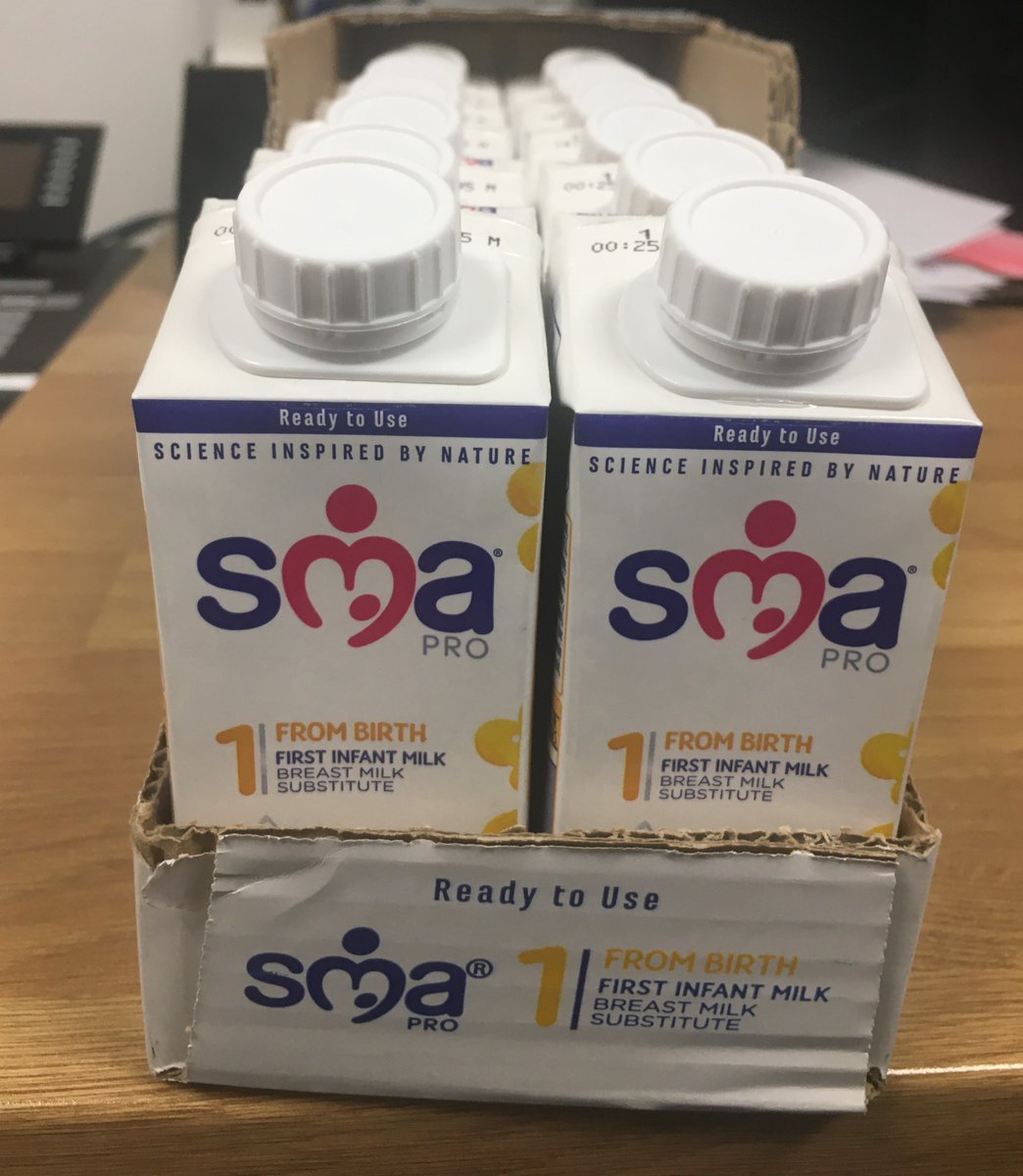 RoyalSurrey's tweet photo. A massive thank you to the Guildford @Tesco store who today donated vital cartons of baby formula to our Maternity team for those newborn babies who are not breastfeeding. 👶🏾 

Thank you for all of your support. 💙 https://t.co/Iw710R9YrR