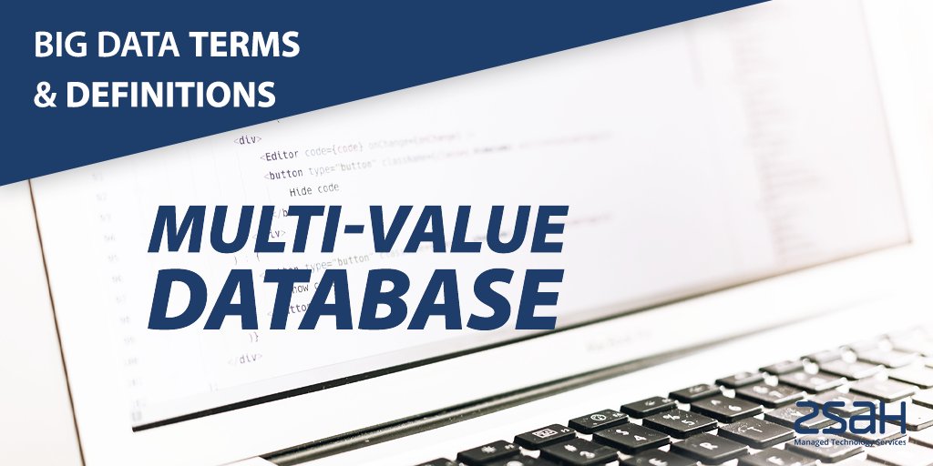 zsahLTD's tweet photo. A #multivaluedatabase is a type of multi-dimensional and #NoSQL database that can understand three-dimensional data. These databases can manipulate XML and HTML strings directly. Commercial Multi-value Databases include #OpenQM, #OpenInsight, and #InfinityDB. #BigData https://t.co/nRSLJ55soG