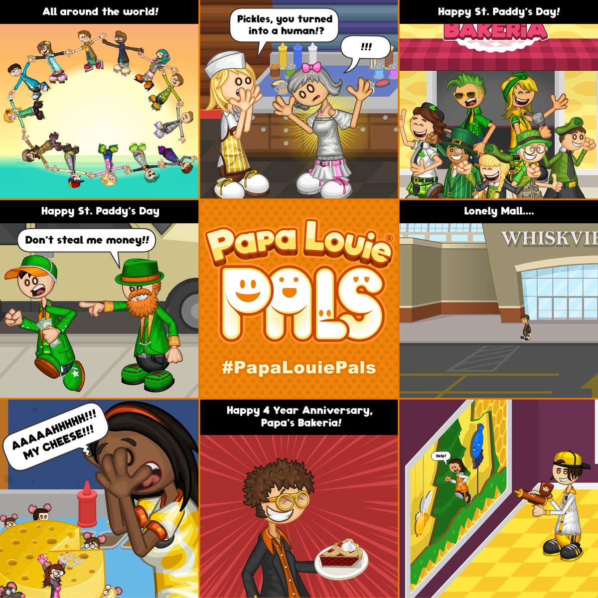 Flipline Studios on X: Papa Louie Pals: Scenes and a Preview!   #PapaLouiePals  / X