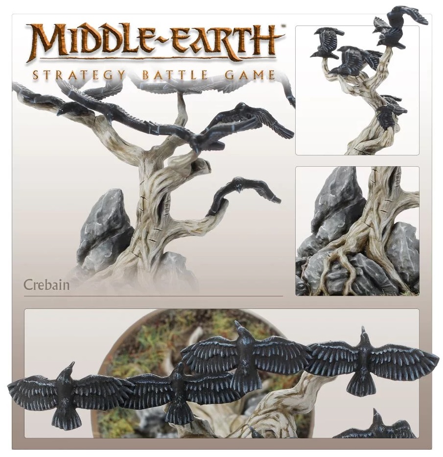 GuerraDelAnillo's tweet photo. Las nuevas miniaturas de los Crebain ya están disponibles.
New #Crebain miniatures now available.
https://t.co/dBLObpGr1T
#MESBG #Saruman #LOTR https://t.co/vy7mizRJzW