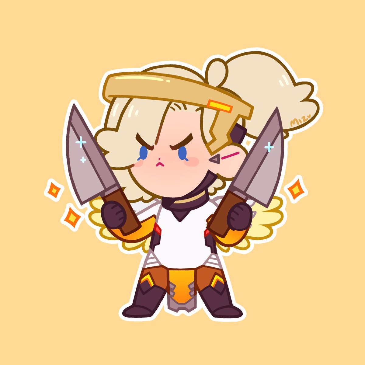Smol but ready to fight (ò-ó) 
#Overwatch #OverwatchFanart