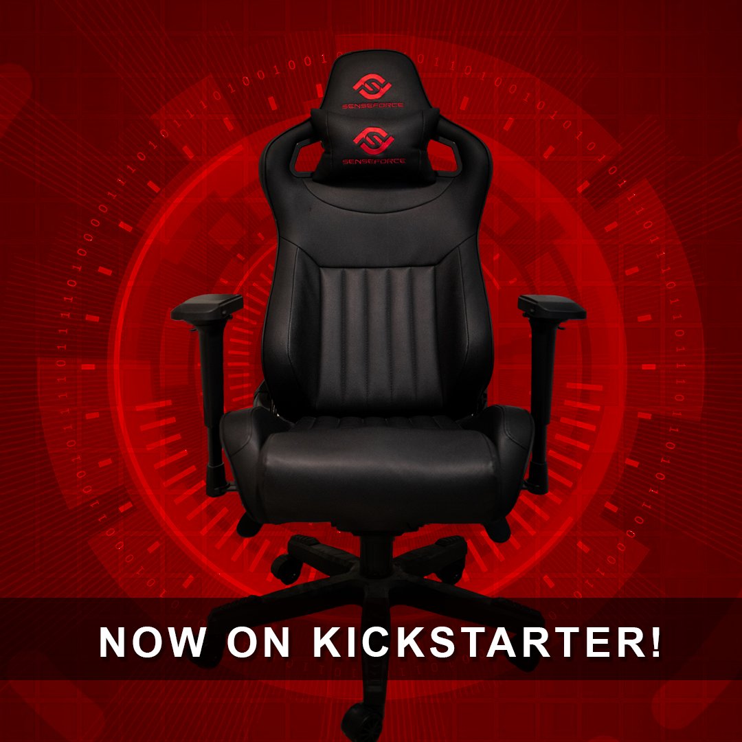 Now it is launched on Kickstarter: The SenseForce Chair Extreme. Join us on Kickstarter kickstarter.com/projects/sense… #bestgamingchairever #GamingNews #Kickstarter