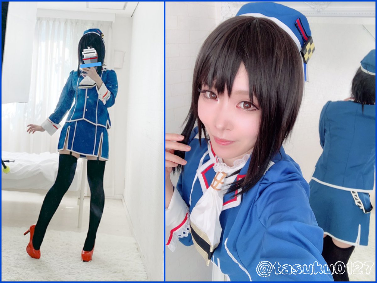 佑٩ W ﻭ 本日の Photoplus撮影会 艦これ 高雄 ハピプリ キュアラブリー Rq衣装 キャラウィッグ装備 の3着 スタジオseasonの桜セットめちゃくちゃ可愛いくてオススメすぎる 4月末までの限定背景なのでコロナを恐れずフォトプラで桜撮影しましょ