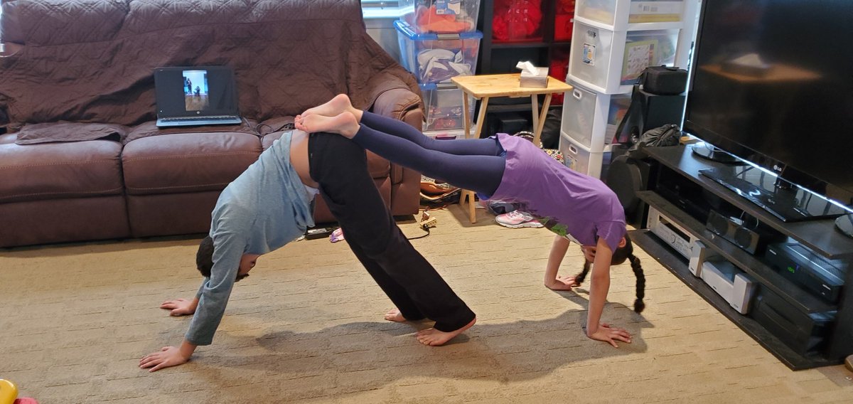TheMightyMartin's tweet photo. @MrJohnFrias We also have been busy doing yoga from instagram, read alouds on FB, lunch doodles with Mo Willems on FB as well, baking, laundry of course and other various activities.  Hope you and your family are safe!! https://t.co/BMrC6hj1UZ