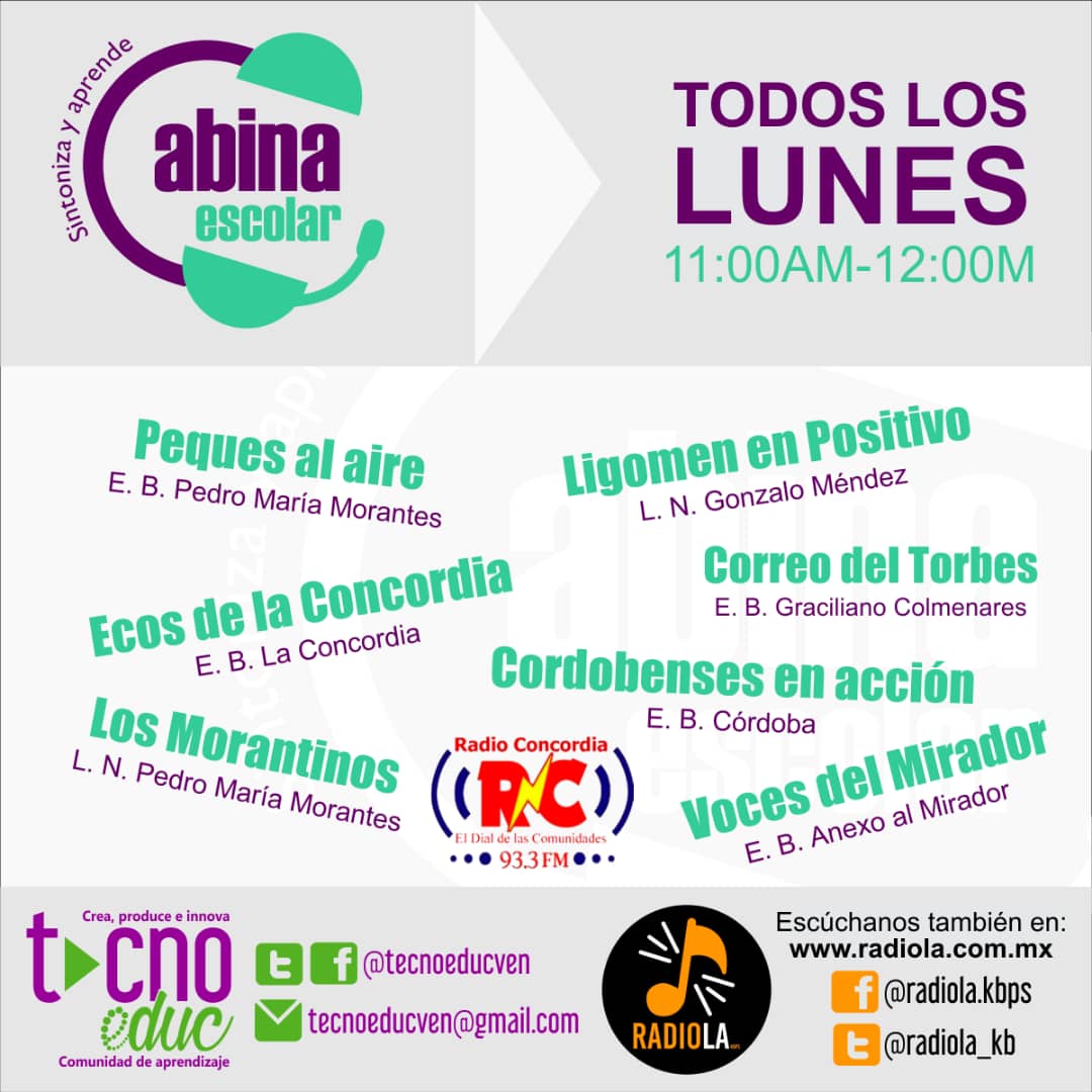morantina3's tweet photo. #Tecnoeduc #RadioPeques #CabinaEscolar Te invita a quedarte en casa y conectate a nuestra programación vía WEB en campaña desde las 8:00 am, en  🎧📲💻👂🖱️https://t.co/93ndTgFeho reportanos tu sintonia.  .@MPPEDUCACION .@charlychaves .@Danielcustodio3 .@Crazet2011 https://t.co/rn1MHp8T0e