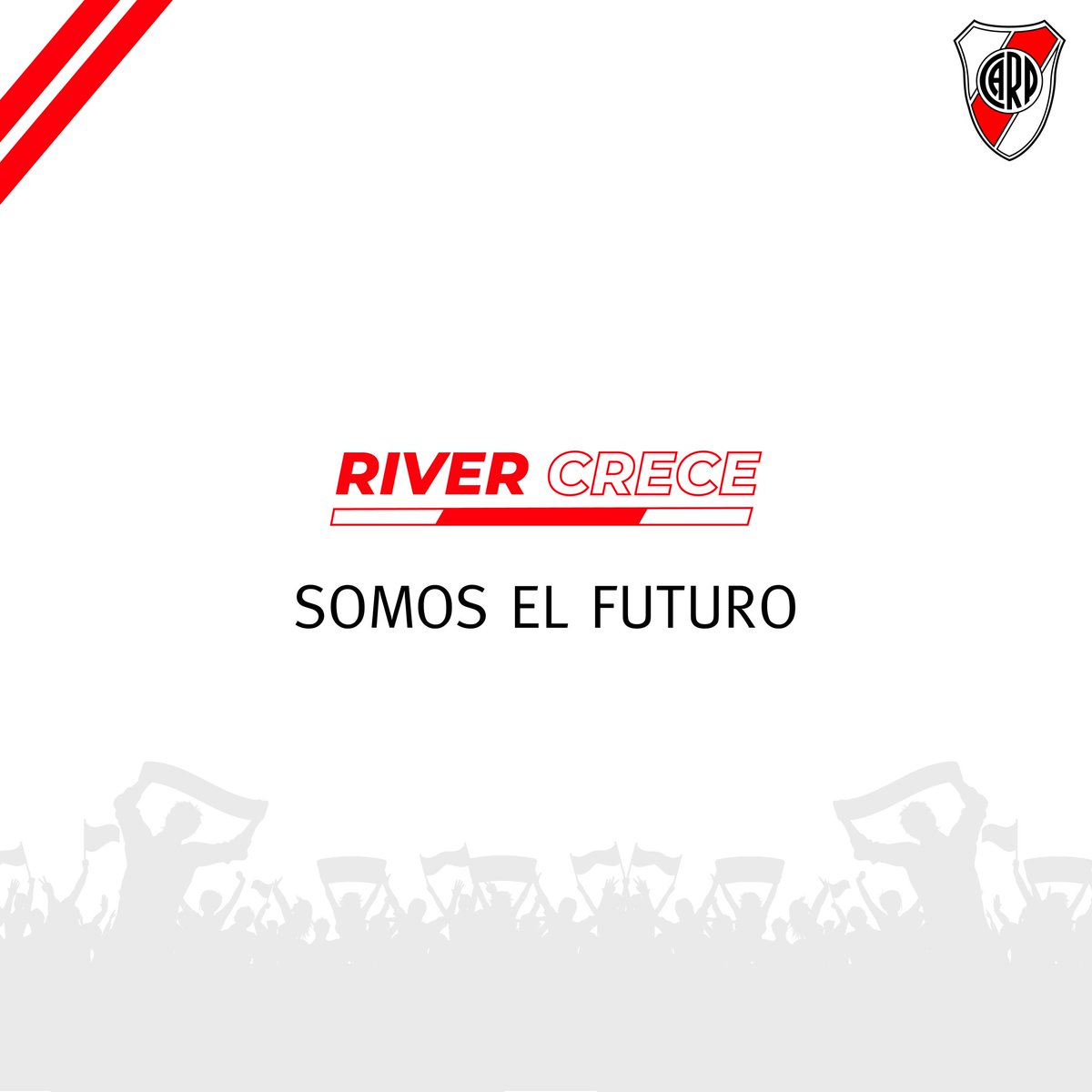 Finalmente llegó el día. 
Para todo el mundo #River 
#RiverCrece #SomosElFuturo