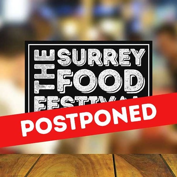 In light of the current pandemic and the increasing risks of infection by the coronavirus COVID-19, we have had to postpone The Surrey Food Festival.
All bookings and tickets will be valid for the rescheduled event.
Please everyone, take care, be safe and be there for each other