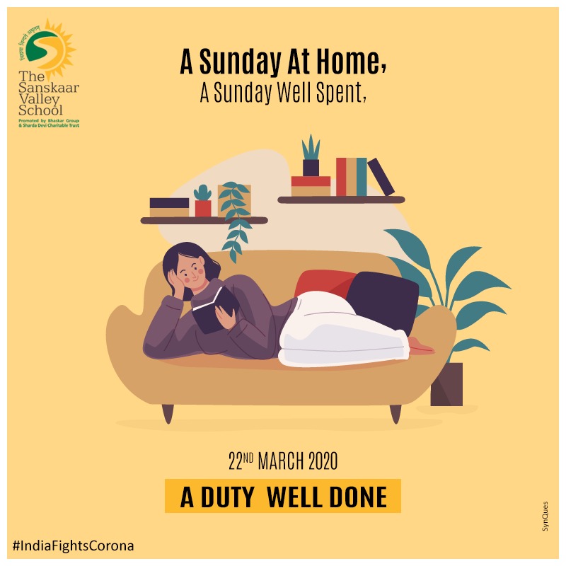 TSVSBhopal's tweet photo. We pledge to observe Junta Curfew on Sunday 22nd March 2020
#IndiaFightsCorona #JantaCurfew
#TSVS #SVN #sanskaarvalleyschool #ShikharStudents #SopaanStudents #AadharStudents #PranganStudents https://t.co/a6z8PBtQuT