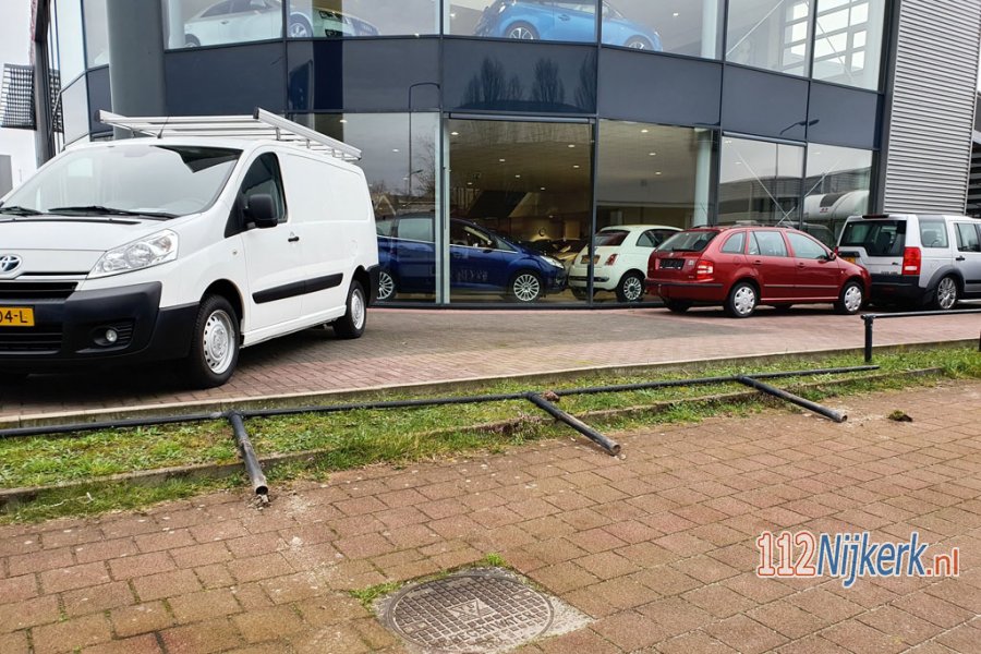 Mercedes Sprinter gestolen bij Autobedrijf Auto Nol in #Nijkerk. 112Nijkerk.
