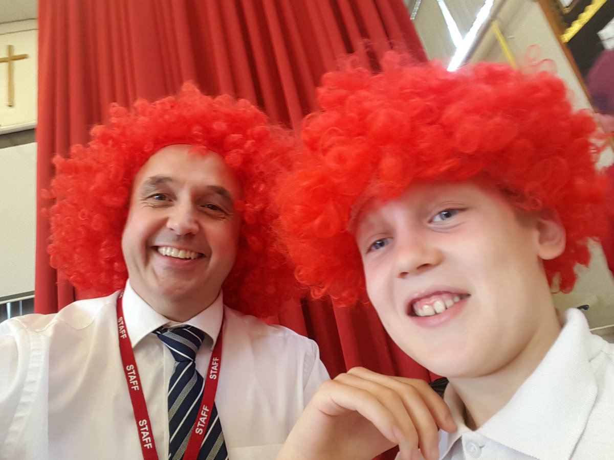 LordsgateCE's tweet photo. Lordsgate children enjoying Crazy Hair Day for Uganda and international needs on their 'last day' at school #InternationalDayofHappiness  #ineedsuk #lordsgatere #actionhappiness https://t.co/gT0nUomJ93