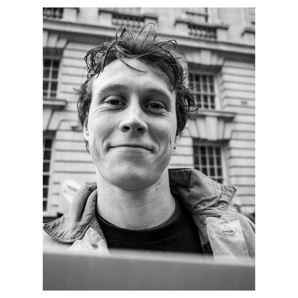 📸 | George MacKay outtakes from #March4Women in London photographed by Cindy Sasha
