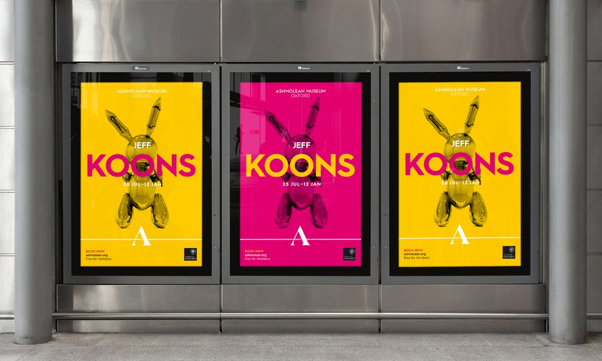 Blast_Design's tweet image. The @AshmoleanMuseum's new timeline inspired logo is designed to create a cornerstone for layouts, the logo signposting key information, dates or events. 

New work! blast.co.uk/ashmolean-bran…

#ashmolean #brandidentity #museums #museumbranding