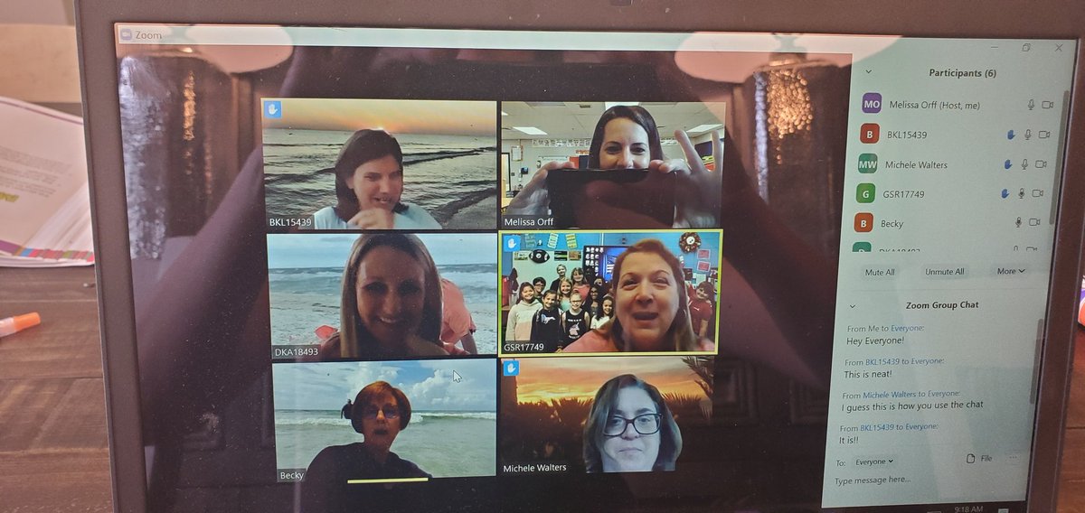 MrsOrff's tweet photo. 5th grade still holding our CCC meeting. Lots of laughs shared to lift spirits! @GarrisonMillES @mr_giesler https://t.co/MkJQh0l8jY