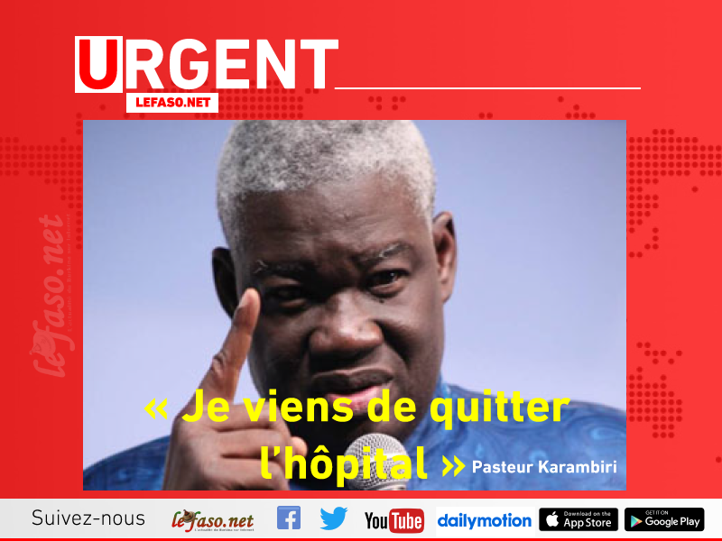 Lefaso_net's tweet photo. COVID 9 : Après sa guérison, le couple Karambiri exprime ses remerciements https://t.co/0NAajlelcJ #coronavirus #BurkinaFaso #lwilistopcovid19 https://t.co/PAwgddvNiH