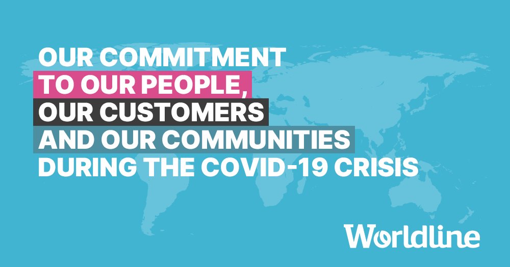 #COVID19 update: Worldline is committed to its people, its customers and its partners in these challenging times and has been preparing itself in regards to the evolution of the outbreak since January. Read <a href="/GrapinetGilles/">Gilles Grapinet</a>’ official update on #LinkedIn. okt.to/0TJveO