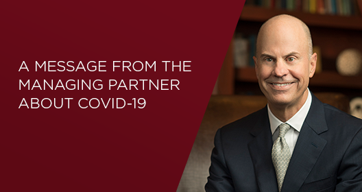 Managing Partner Tim Powers announced this week that the firm has formed a multidisciplinary task force to help clients address legal needs during the #COVID19 outbreak. #HBCOVID19Updates - ow.ly/Cusz50yR02l
