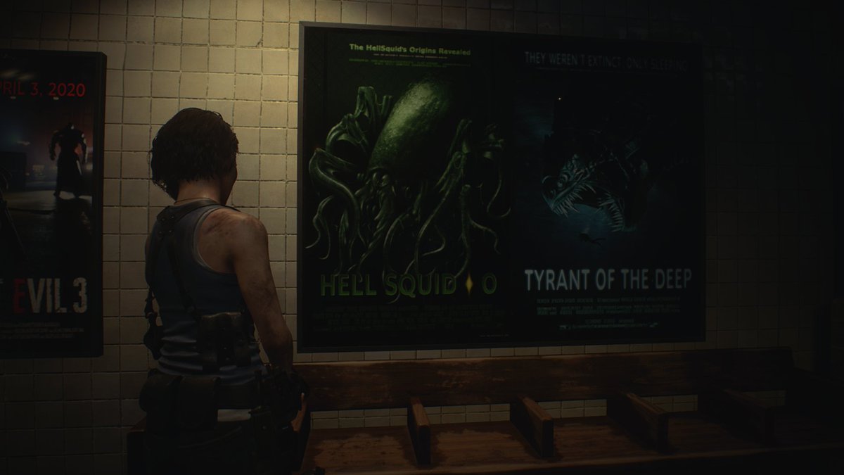 djbeema's tweet image. Movie posters #RE3Remakedemo #RE3 #R3make #PS4share