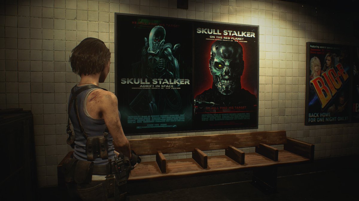 djbeema's tweet image. Movie posters #RE3Remakedemo #RE3 #R3make #PS4share