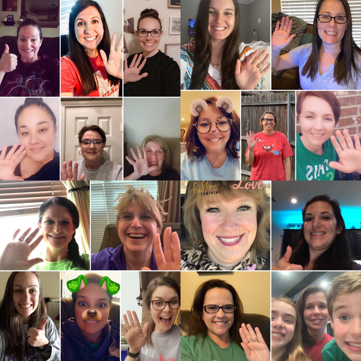 EESPRIDE's tweet image. Good Morning Elks! Your teachers wanted to say Good Morning and Have a Fabulous Friday! We Miss You! ❤️💙❤️💙#WeAreElks #EMSproud