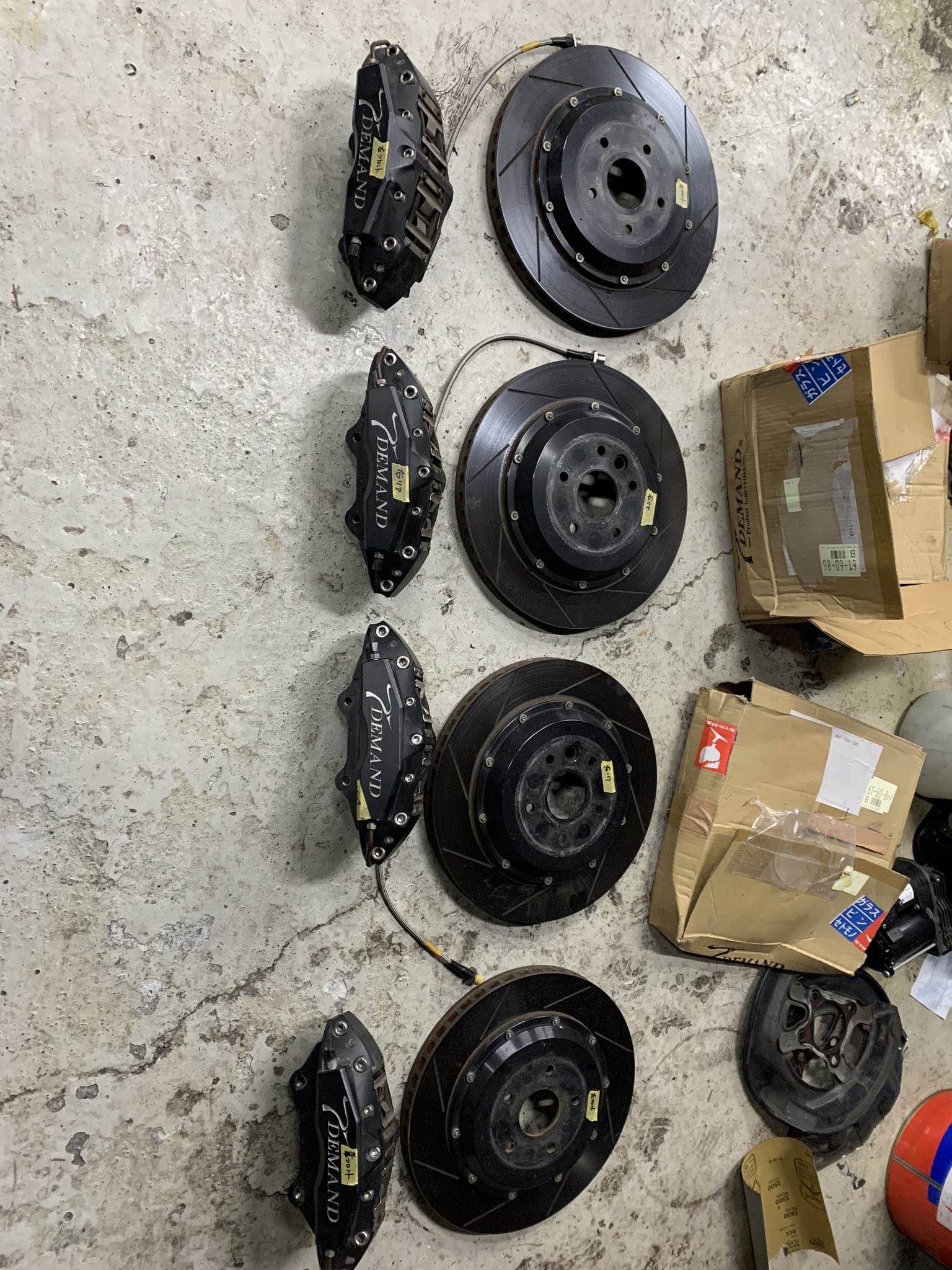 T-DEMAND 前後φ380 6pot ブレーキ