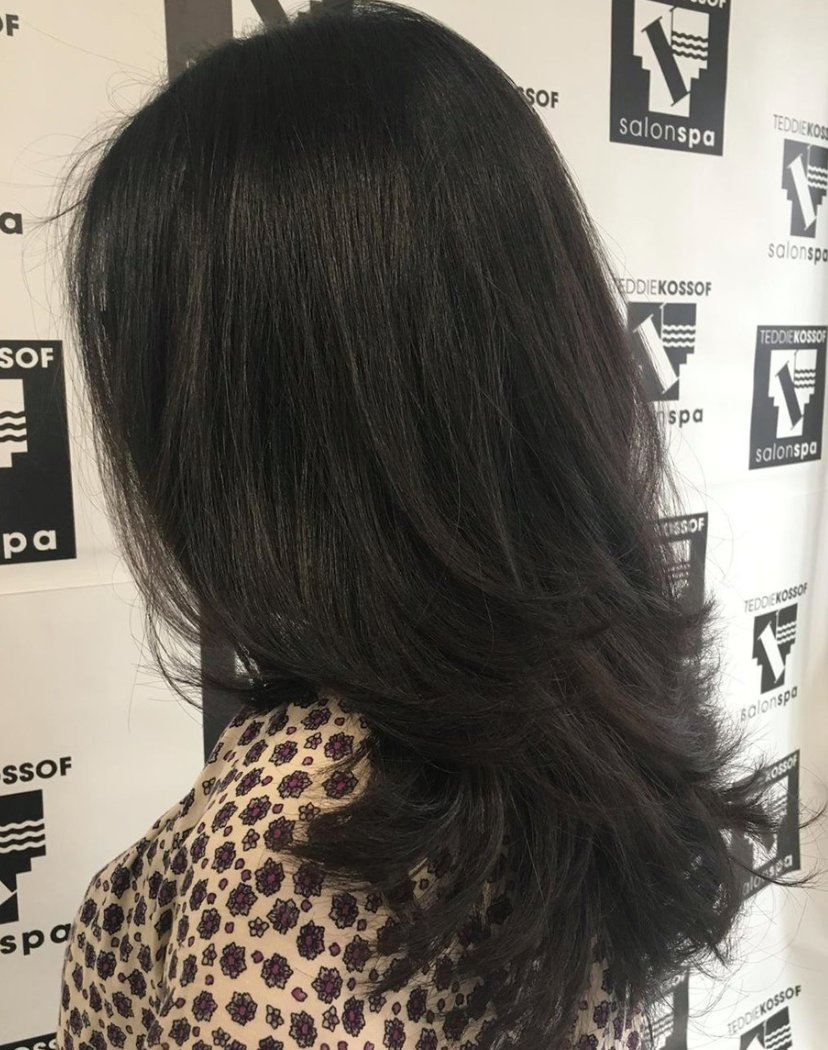 TeddieKossofs's tweet photo. Long layers and blowout done by our @stylebyledi_a 🖤
#teddiekossof #teddiekossofsalonspa #glenbrook #northbrook #glenviewil #northfieldil #northfieldsalon #glenviewsalon #glenbrooksalon #northbrooksalon #blowout #longlayers #layeredhair #modernsalon #behindthechair https://t.co/YT4n0zq8gw