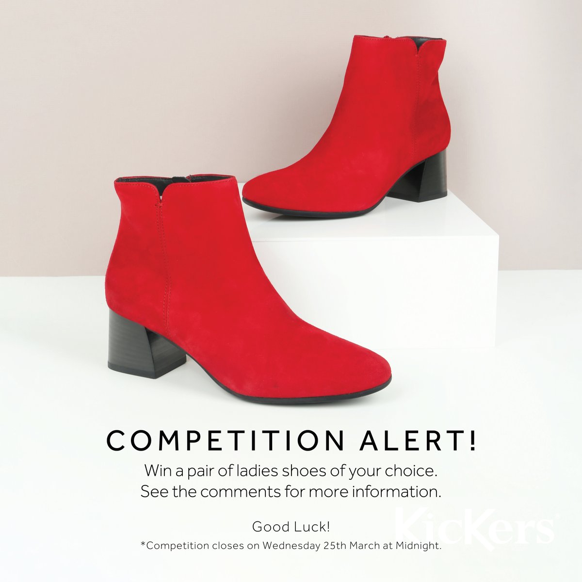 Competition Alert! ⁠👢
⁠
It's International Day of Happiness, so make someones day or even brighten up your own and be in with the chance to win a pair of ladies shoes of your choice. ⁠
⁠
To enter, like this post and tag the woman who inspires you everyday.⁠
⁠
#competition