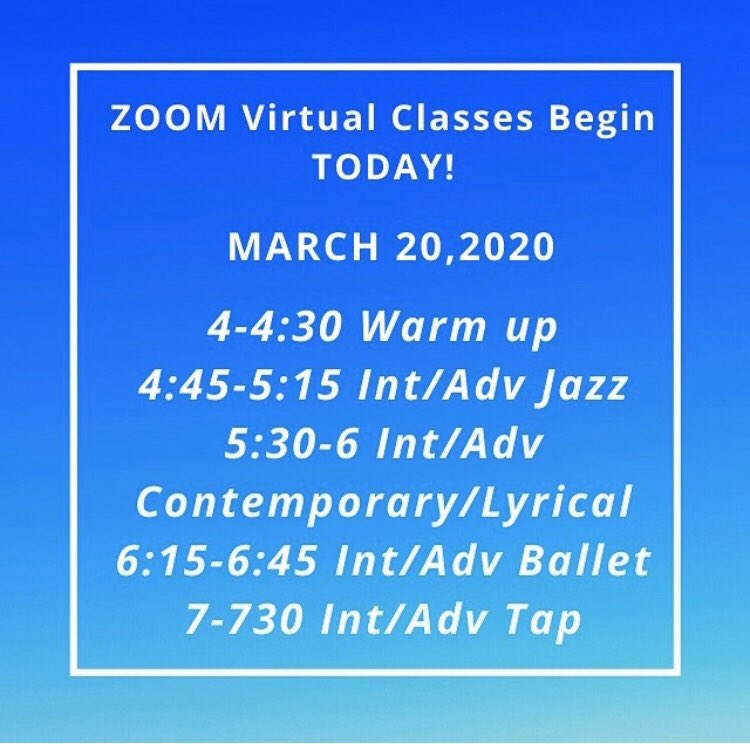 WSDNJ's tweet photo. We are hosting our first #digitaldanceclass tonight.  Can’t wait to see you. #wsd #neverstopdancing https://t.co/vGMlrXtsuO