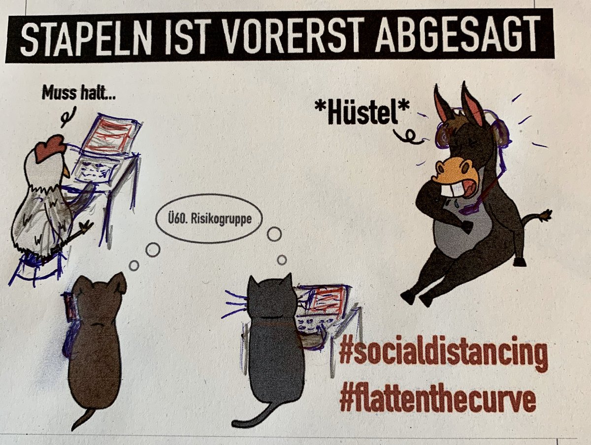 Neues von #BremerDigitalmusikanten!

Corona betrifft uns alle! 

Machen wir es also den Bremer Digitalmusikanten nach und befolgen Husten- und Nies-Etikette und beteiligen uns am SocialDistancing.