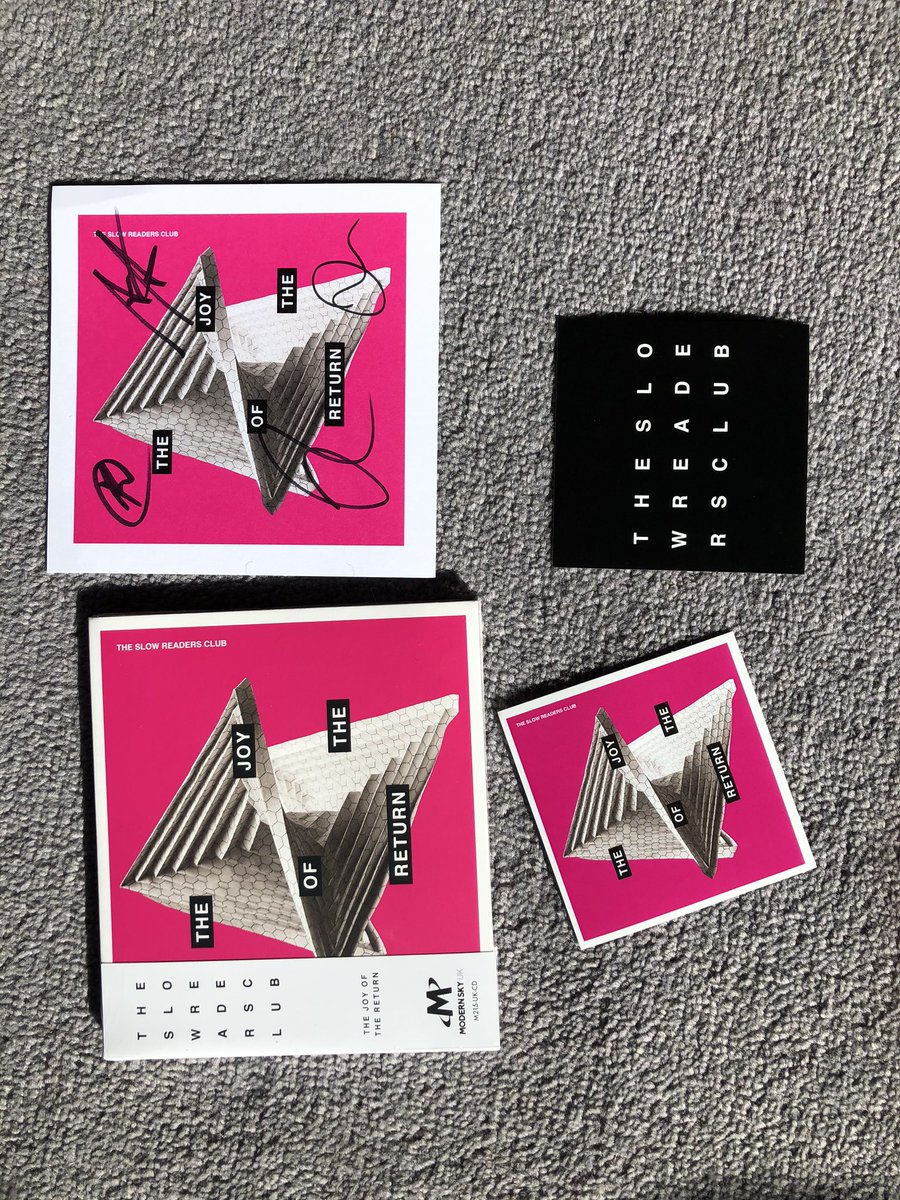 This just dropped onto our doormat - thank you <a href="/slowreadersclub/">THE SLOW READERS CLUB</a> - that will improve our Friday night no end. Really sorry we wont get to see you at <a href="/Sage_Gateshead/">Sage Gateshead</a>