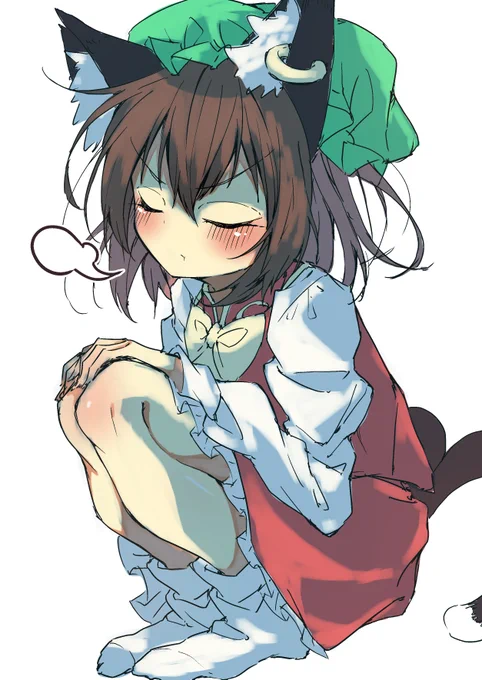 すねてる橙ちゃん!ねぇ橙ちゃん...機嫌なおしてよ......最高級のマタタビあげるから
#深夜の真剣お絵描き60分一本勝負 