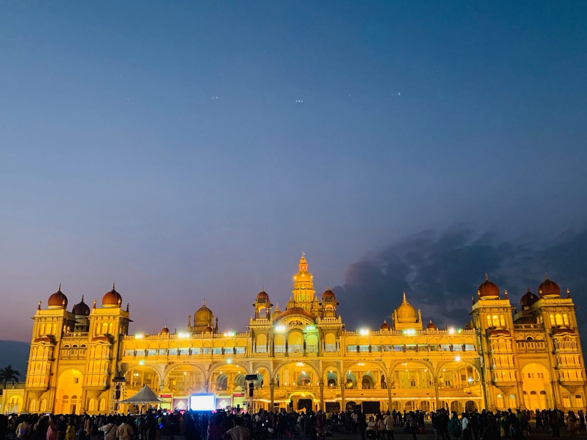 ozcollaborative's tweet image. Mysore Palace in Karnataka, India, contains hints of Hindu, Muslim, Rajput &amp;amp; Gothic architecture styles. From childhood through university, our architect, Roohi, got to tour this beautiful example of Indo-Saracenic design, designed by Henry Irwin in the late 19th Century. #Travel