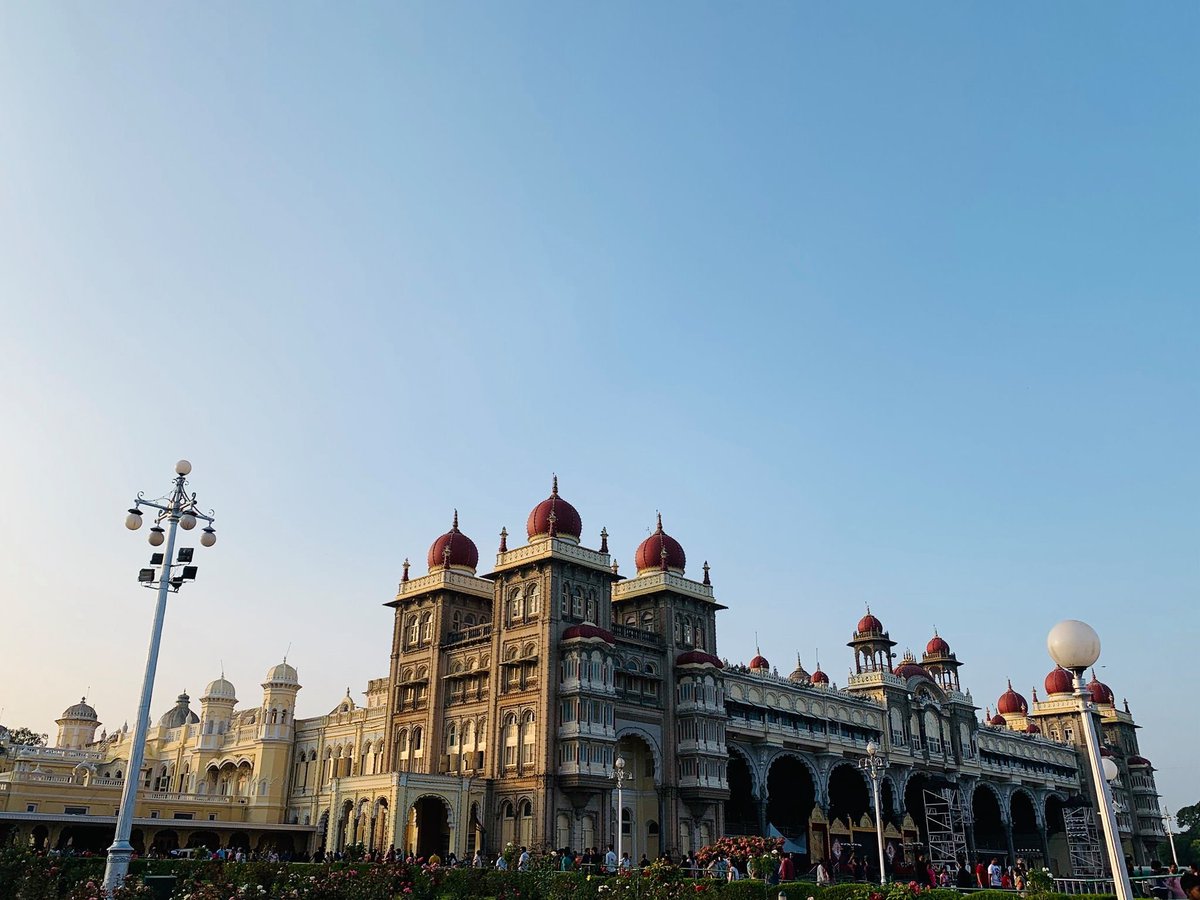 ozcollaborative's tweet image. Mysore Palace in Karnataka, India, contains hints of Hindu, Muslim, Rajput &amp;amp; Gothic architecture styles. From childhood through university, our architect, Roohi, got to tour this beautiful example of Indo-Saracenic design, designed by Henry Irwin in the late 19th Century. #Travel