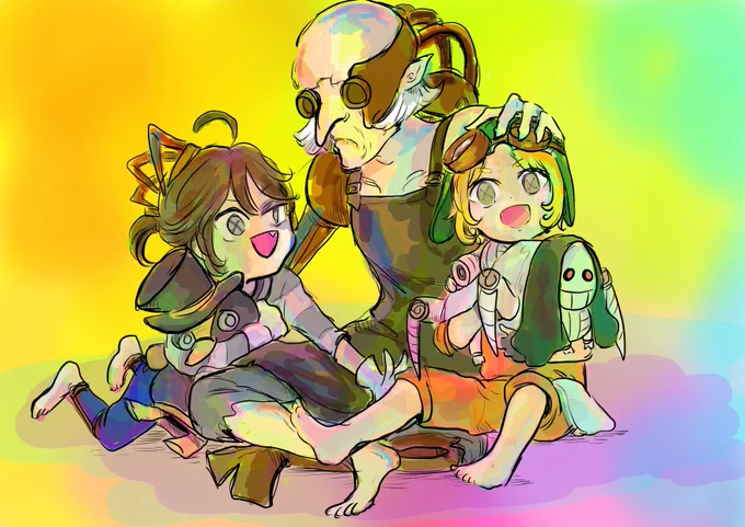 幼児化トレ&amp;ルカとチームメカニック 