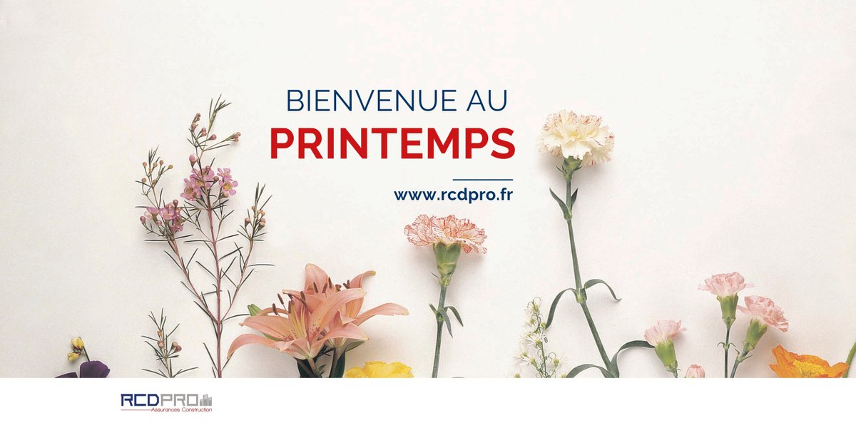 rcdpro's tweet image. 🌸 C'est le printemps, le temps du renouveau ! 
Et vous, des nouveaux projets ? 👉 RCDPRO vous aide grâce à ses partenaires et ses offres de qualité ✅rcdpro.fr
.
.
.
#rcdpro #assurances #printemps #COVID2019france