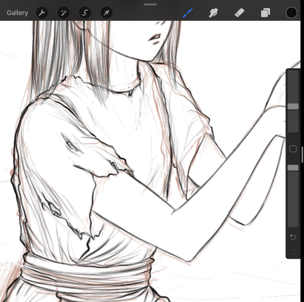 Someone I have been looking forward to draw...
#wip #snk #ymir 