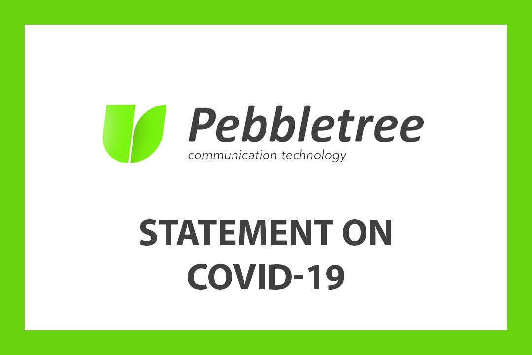 PebbletreeLtd's tweet photo. Pebbletree statement on the current COVID-19 outbreak.

https://t.co/fyE8aAsYbR https://t.co/mX3An0nUxZ