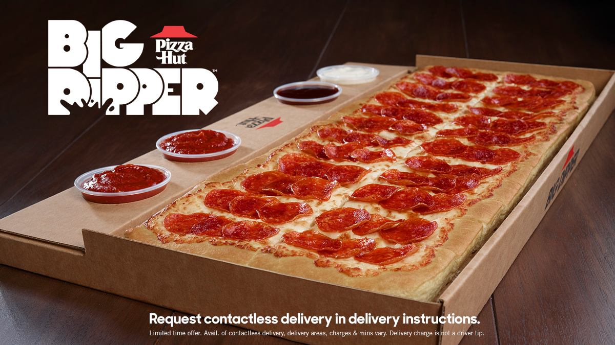 Pizza Hut on X: Delivery is our specialty. Also, really big