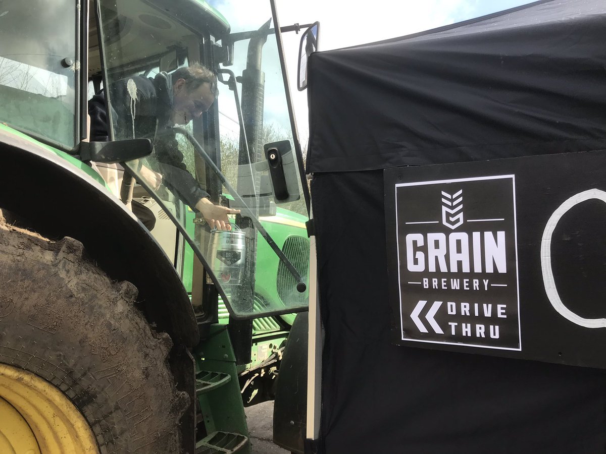 Beer Drive-Thru at Grain Brewery. Norfolk style!
#lastleg