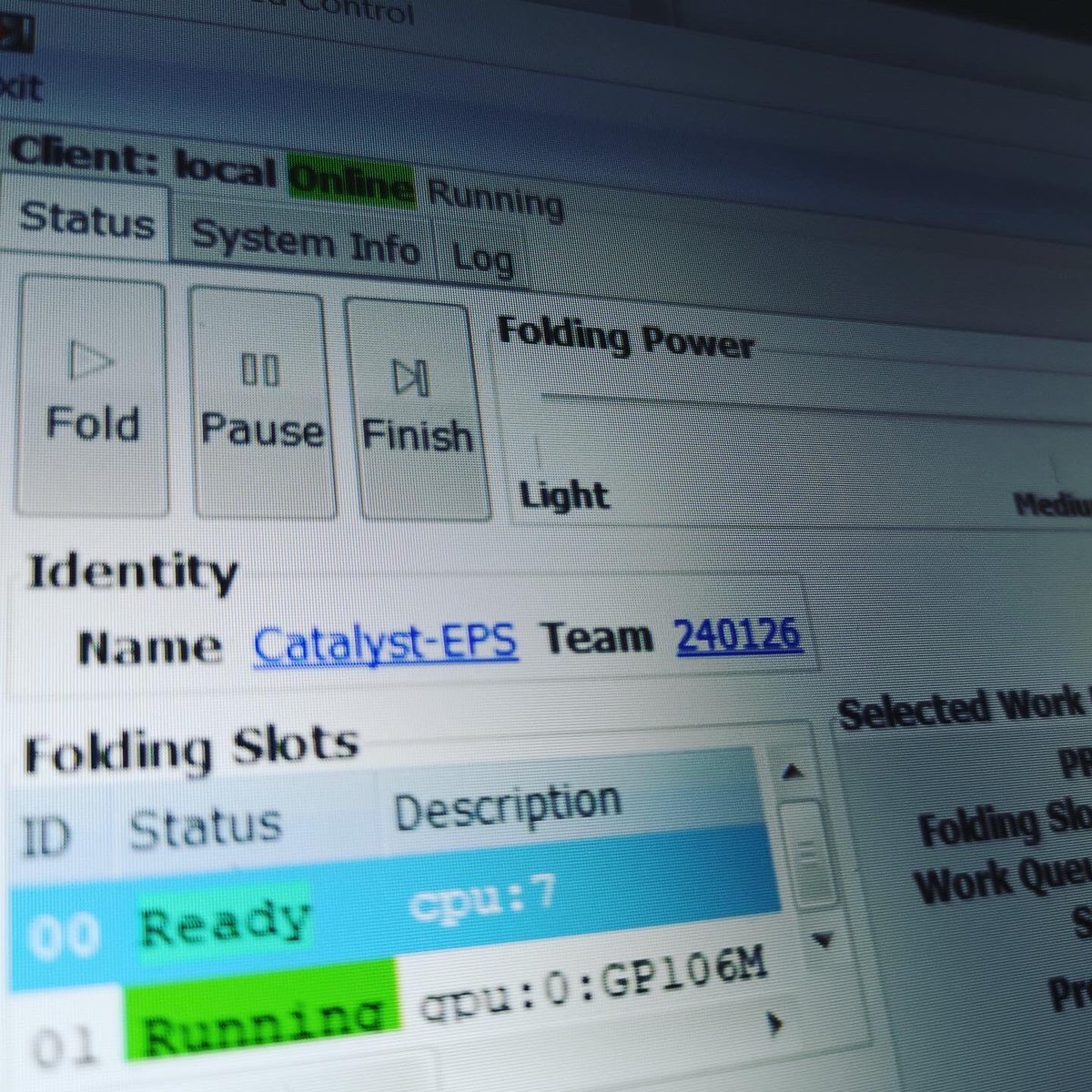 With reduced commercial demand for media servers, we have joined the fight against COVID-19 with the help of <a href="/AEDgroup/">AED group</a> and the Folding at Home project. More info at foldingathome.org #research #covid19 #server #makeitcatalyst